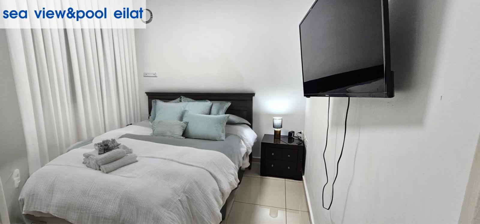 Sea View & Pool Eilat Apartman Kültér fotó