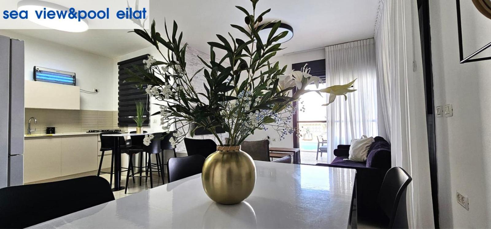 Sea View & Pool Eilat Apartman Kültér fotó